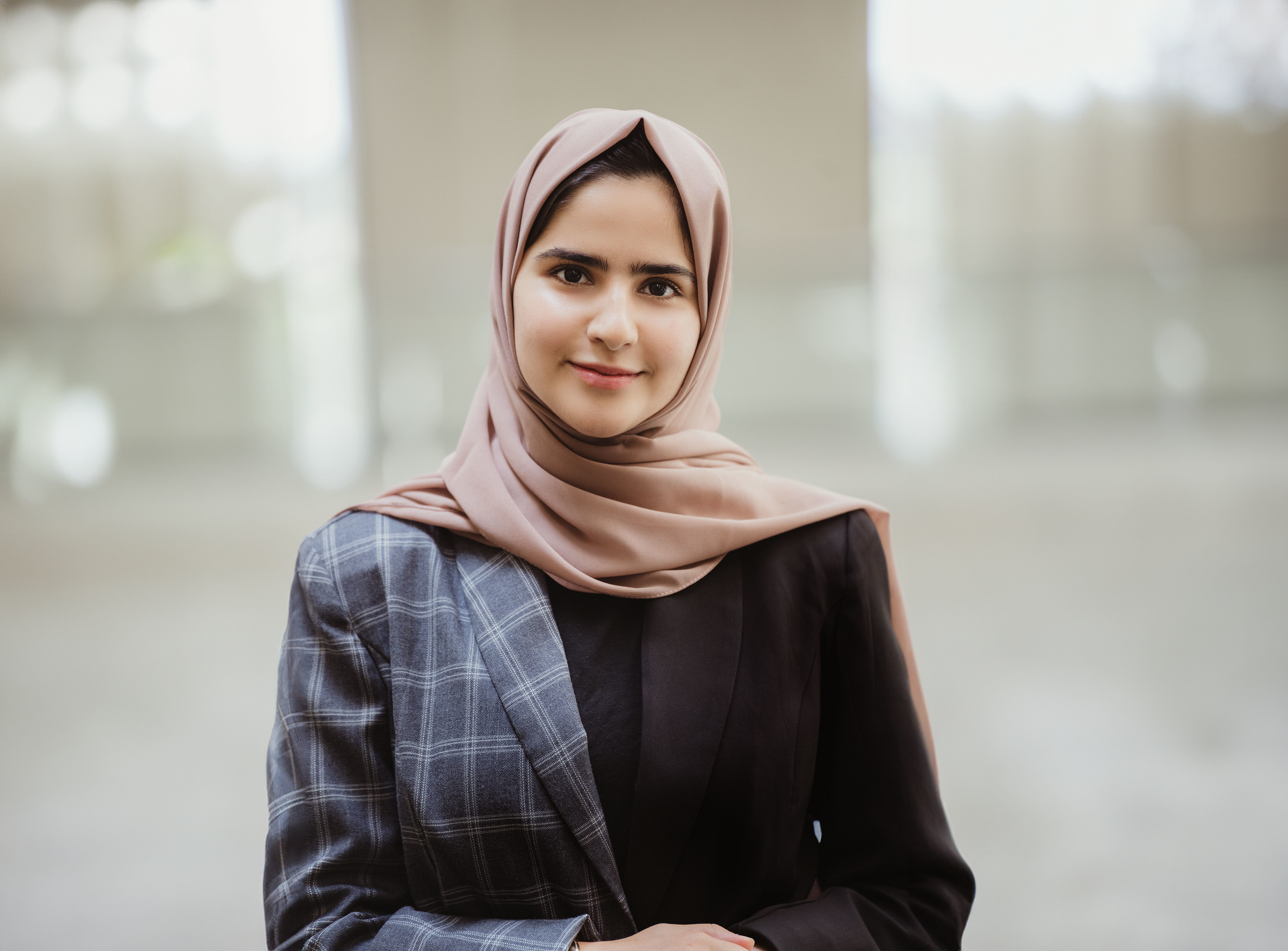  Student Husna Ayoubi won the Jack Kent Cooke Undergraduate Transfer Scholarship