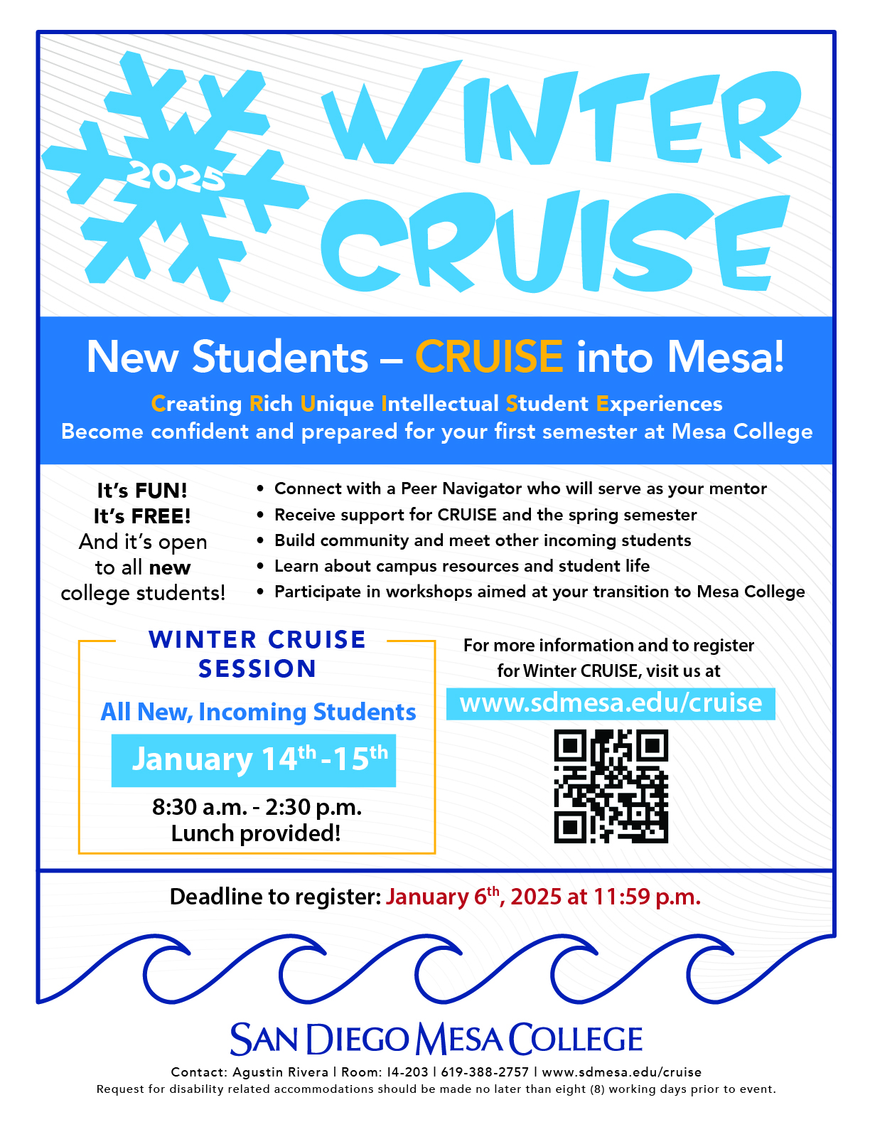 2026 Winter CRUISE Flyer